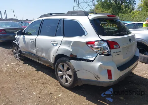 2010 Subaru Outback 2.5I Premium из США, поврежденный, VIN 4S4BRCGC4A3317310